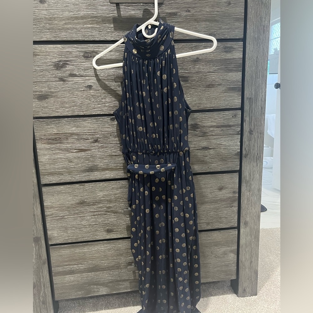 ‼️ Tommy Hilfiger Glitter-Dot Mock-Neck Dress - Size 4